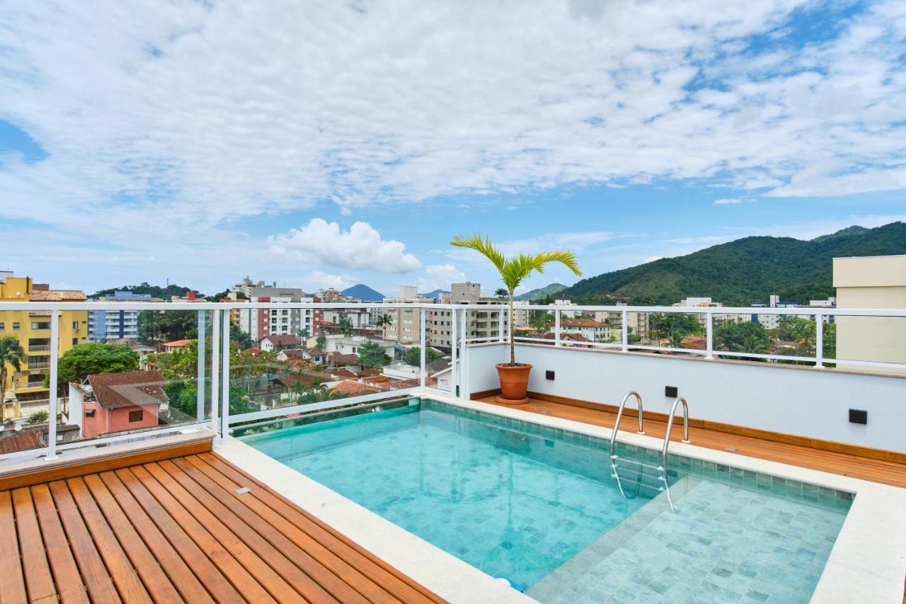 Orla Ubatuba 300 Metros - Ar Condicionado, Varanda Gourmet Ngoại thất bức ảnh